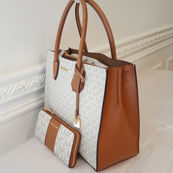 NWT Michael Kors Mercer & Wallet - Picture 2 of 8